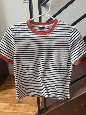 Zara striped t shirt